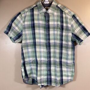 Tommy Bahama Jeans Island Crafted Shirt Mens  Extra Large XL Short Sleeve Woven